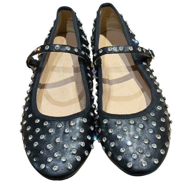 House of Harlow 1960 "Flashy" Mary Jane Flats Black Size 9 - Picture 2 of 10